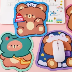 Happy Bear Small Mouse Pads