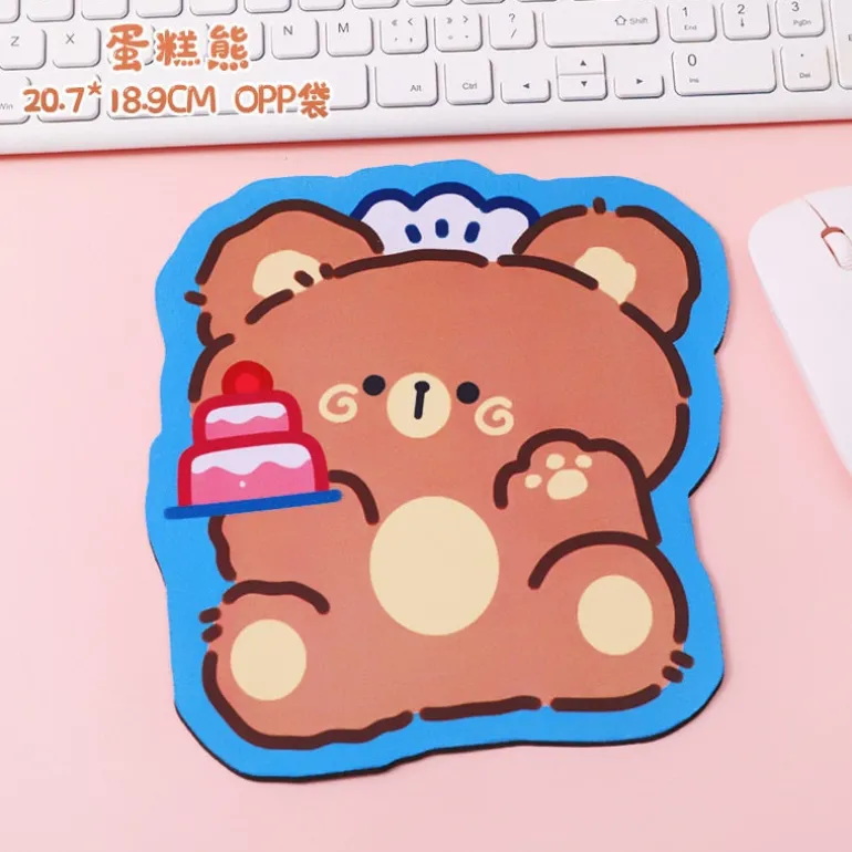 Happy Bear Small Mouse Pads