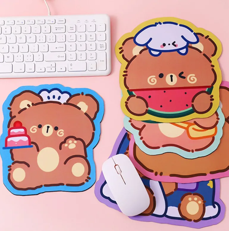 Happy Bear Small Mouse Pads