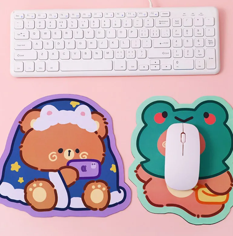 Happy Bear Small Mouse Pads