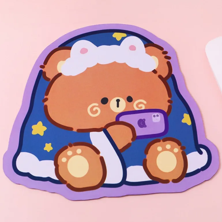 Happy Bear Small Mouse Pads