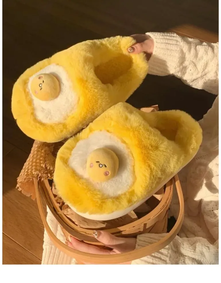 Happy Egg Slippers