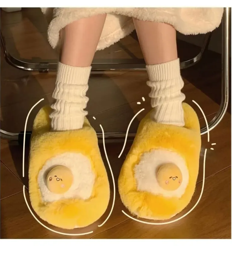 Happy Egg Slippers