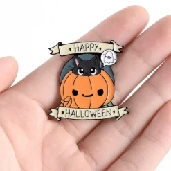Happy Halloween Enamel Pin