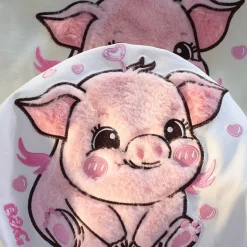 Happy Pig Fluffy Tee