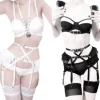 Harness & Garter Lingerie Set