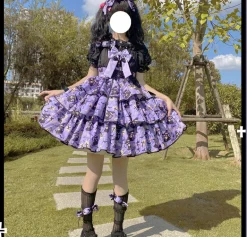 Haunted Halloween Patterned Dress