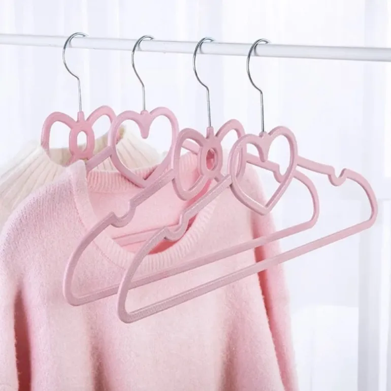 Heart Shaped Clothes Hangers