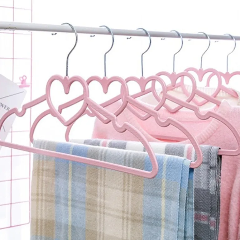 Heart Shaped Clothes Hangers
