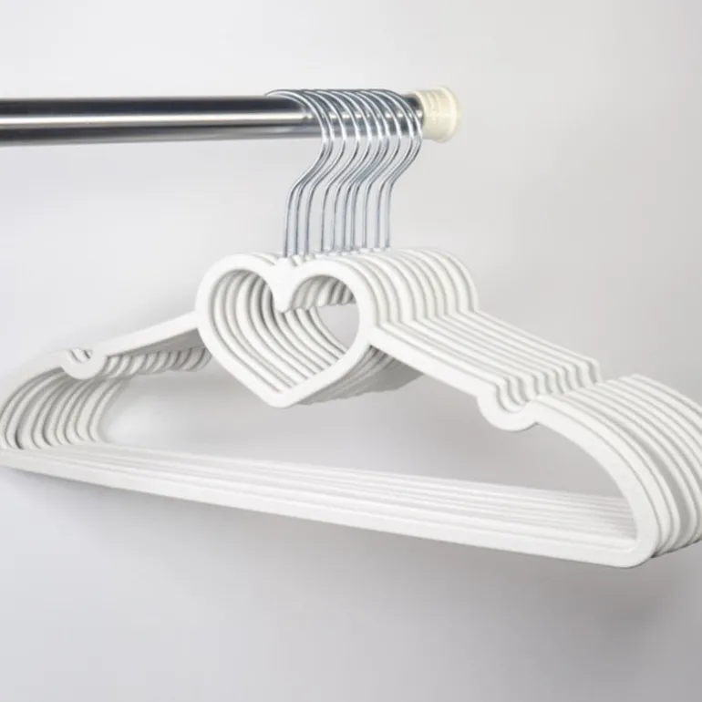 Heart Shaped Clothes Hangers