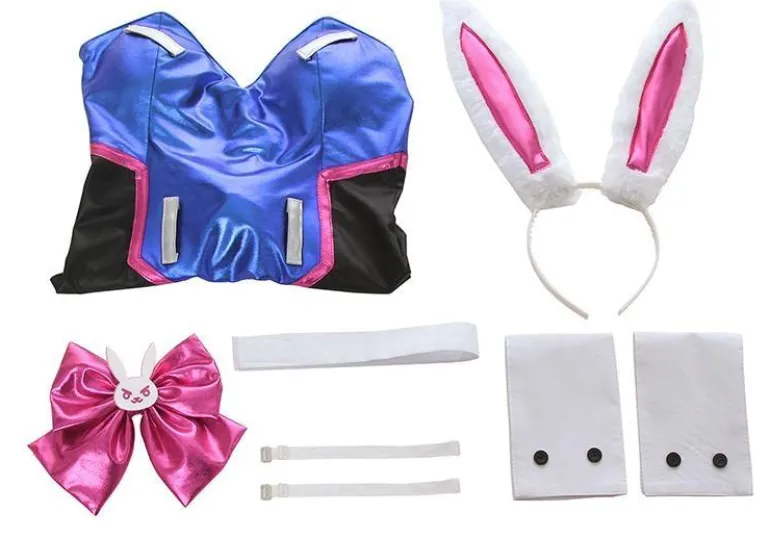 Holographic D.VA Cosplay Set