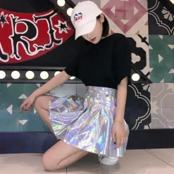 Holographic Princess Skirt