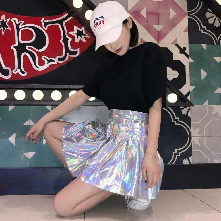 Holographic Princess Skirt
