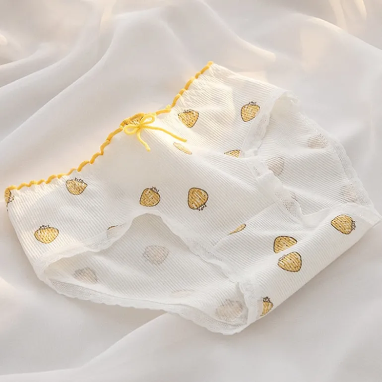 Honeycore Patterned Floral Underwear