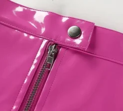 Hot Vinyl Miniskirt