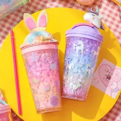 Icecream Unicorn Water Bottles