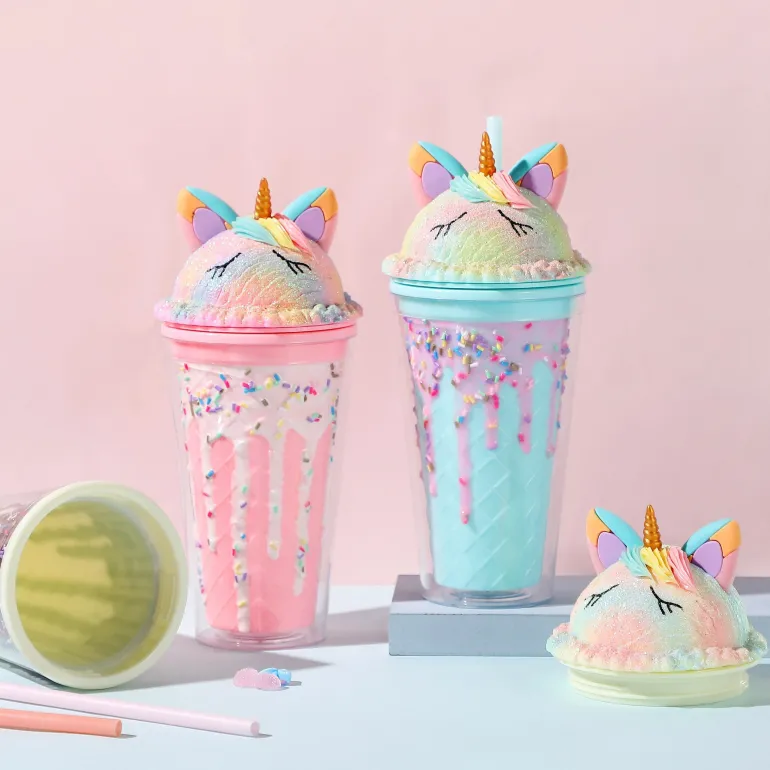 Icecream Unicorn Water Bottles