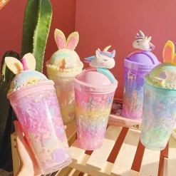 Icecream Unicorn Water Bottles