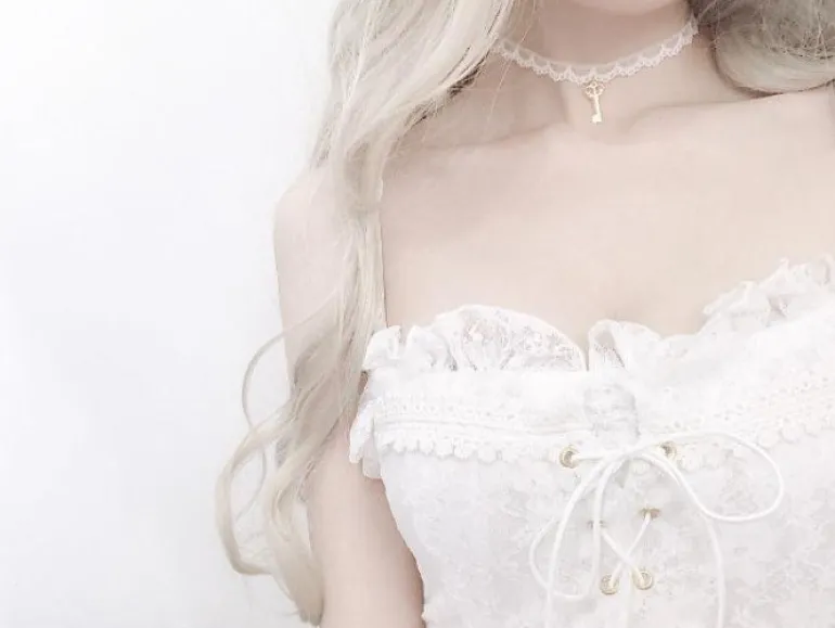 Innocent White Lace Dress