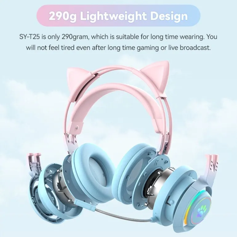 Interchangeable Deer Antler & Neko Headset