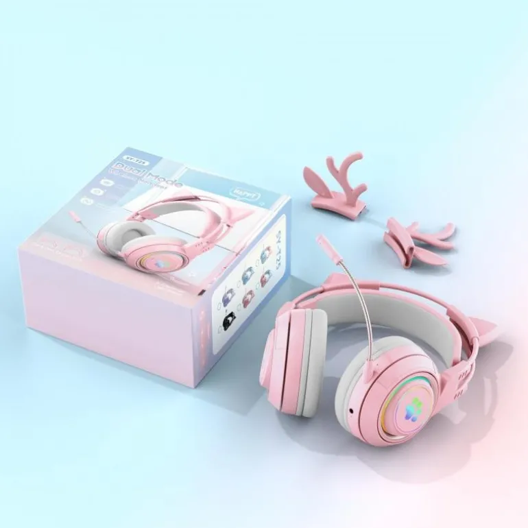 Interchangeable Deer Antler & Neko Headset