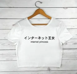 Internet Princess Crop Top
