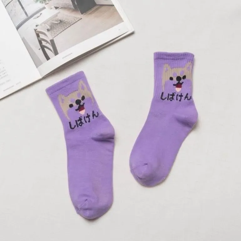 Japanese Dino Socks