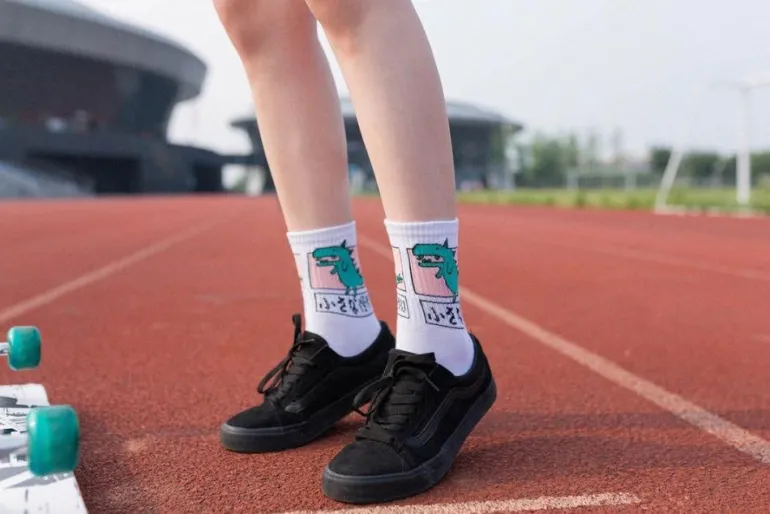Japanese Dino Socks