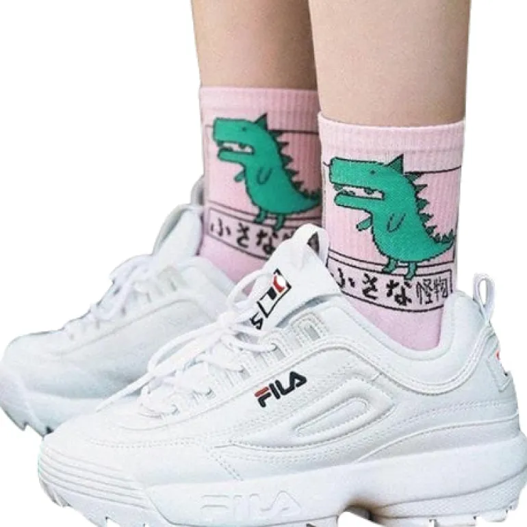 Japanese Dino Socks