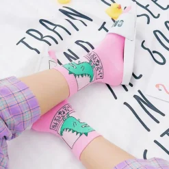 Japanese Dino Socks