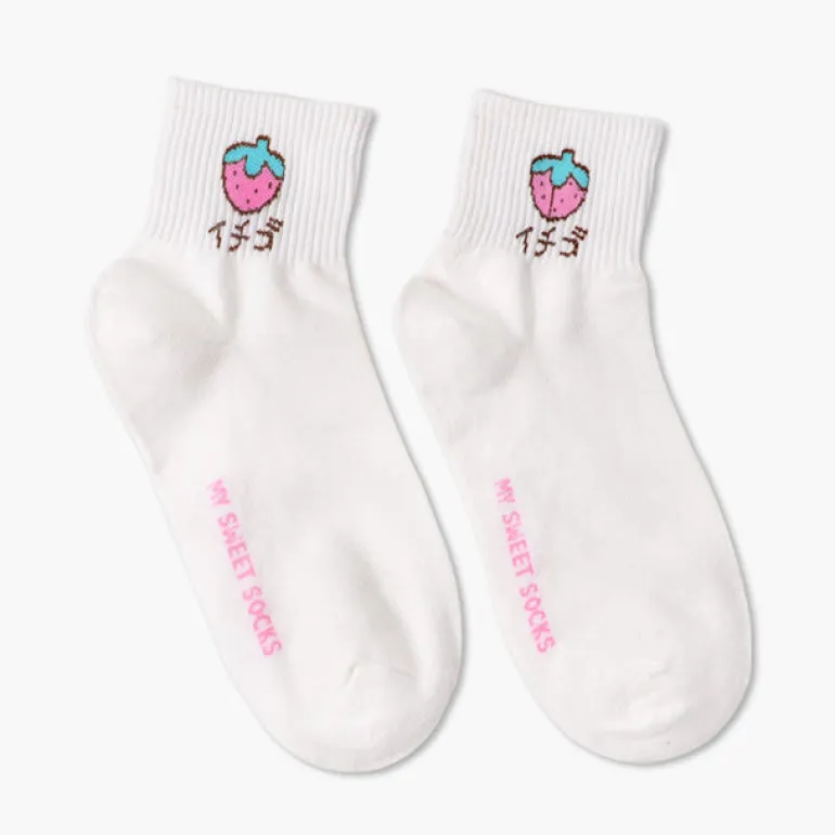 Japanese Fruit Socks