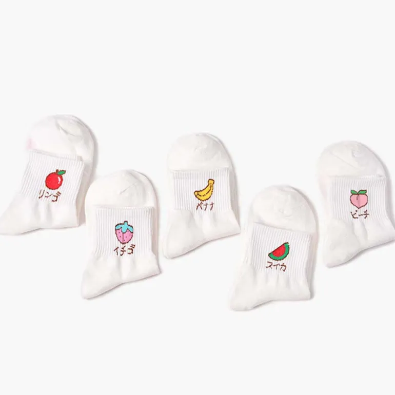 Japanese Fruit Socks