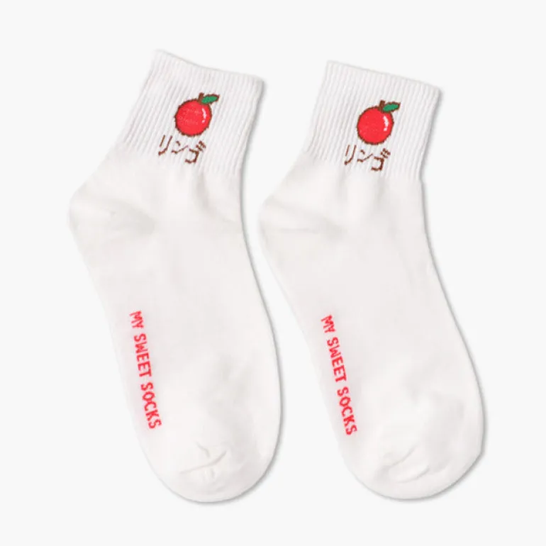 Japanese Fruit Socks