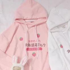 Japanese Strawberry Hoodie