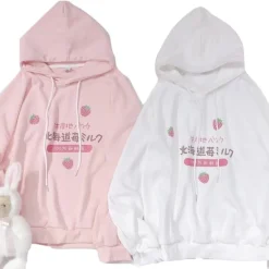 Japanese Strawberry Hoodie