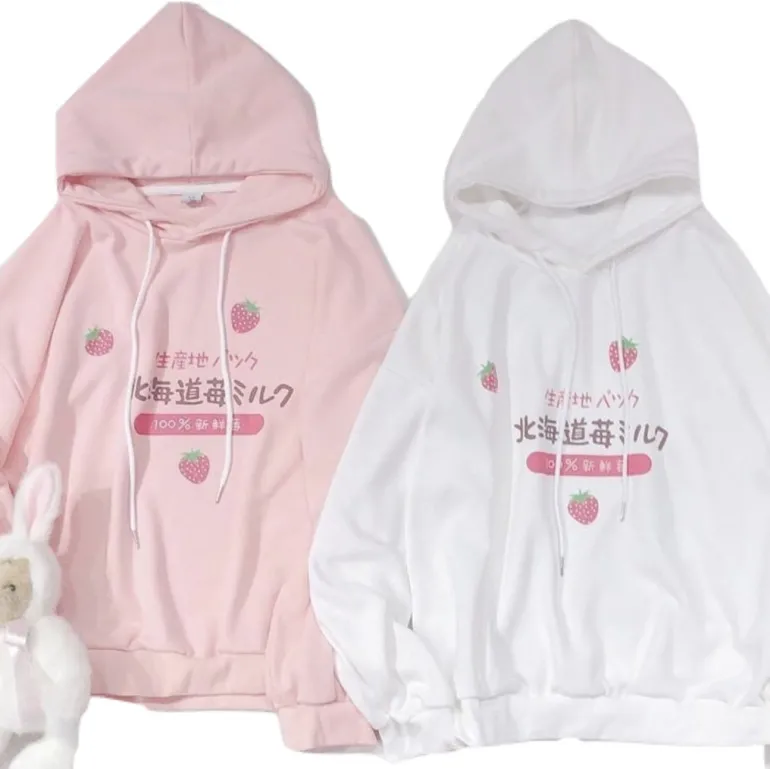 Japanese Strawberry Hoodie