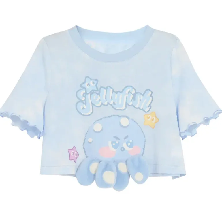 Jellyfish Blue Tee