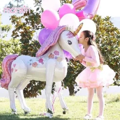 Jumbo Blow Up Unicorn