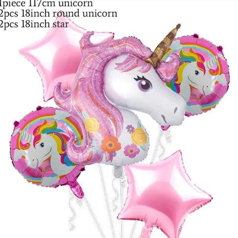 Jumbo Blow Up Unicorn