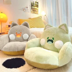 Jumbo Fluffy Cat Seat Cushion