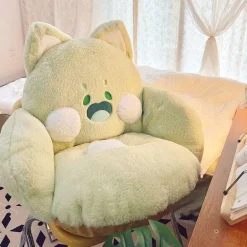 Jumbo Fluffy Cat Seat Cushion