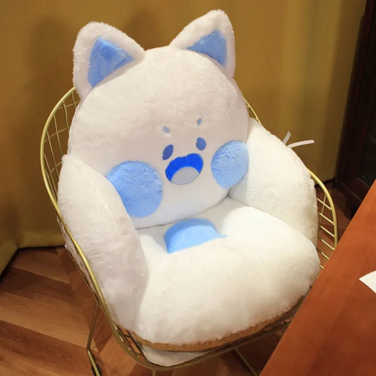 Jumbo Fluffy Cat Seat Cushion