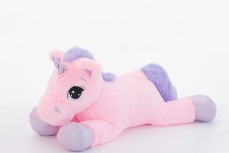 Jumbo Fluffy Unicorn Plush