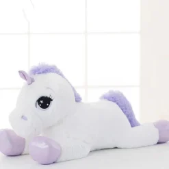 Jumbo Fluffy Unicorn Plush