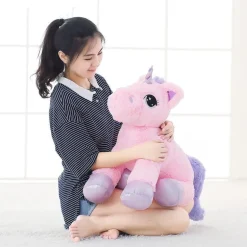 Jumbo Fluffy Unicorn Plush