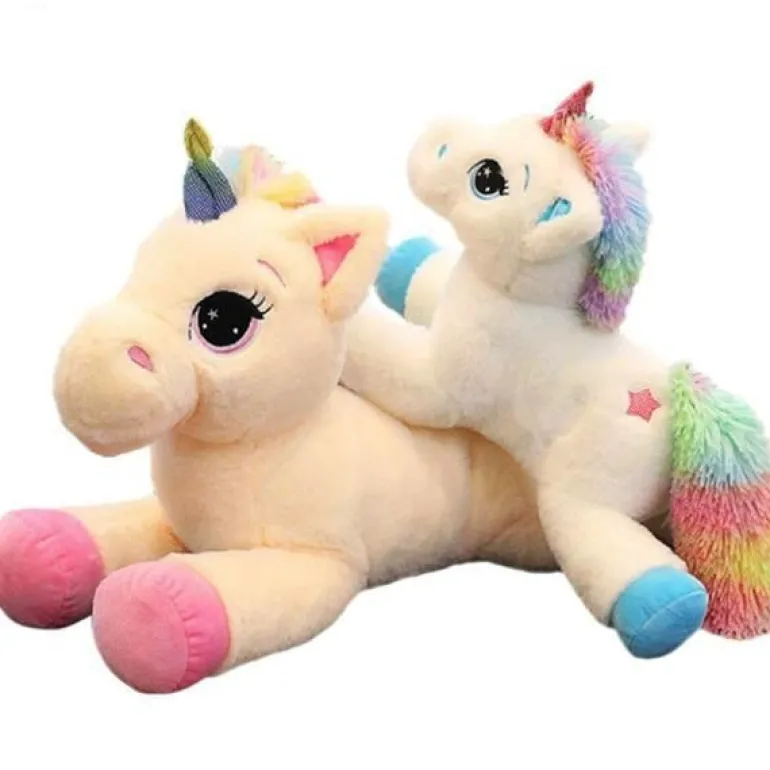 Jumbo Rainbow Unicorn Plush