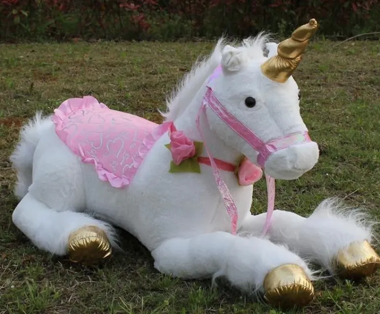 Jumbo Riding Unicorn (3 Colors)
