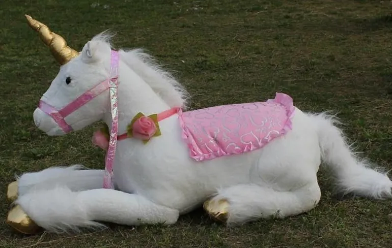 Jumbo Riding Unicorn (3 Colors)