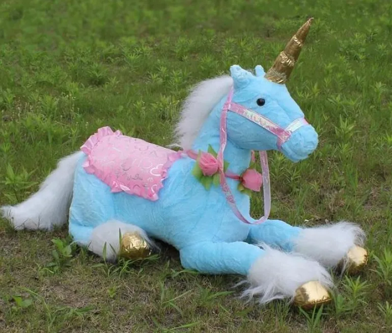 Jumbo Riding Unicorn (3 Colors)