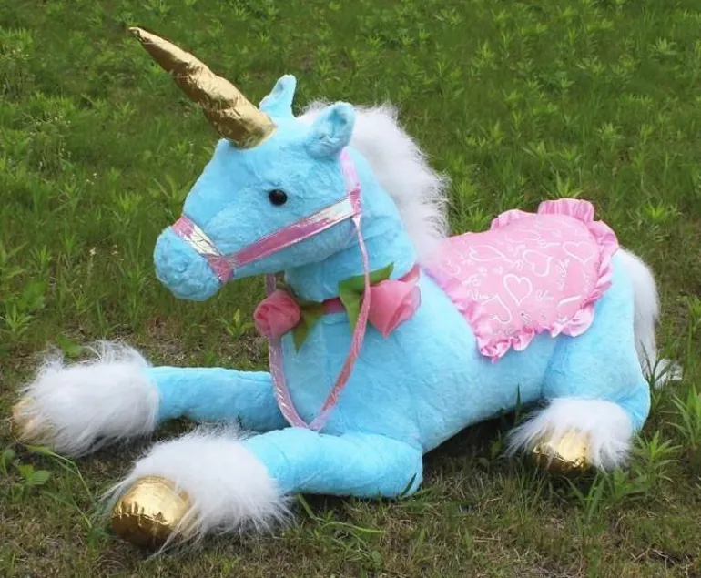 Jumbo Riding Unicorn (3 Colors)